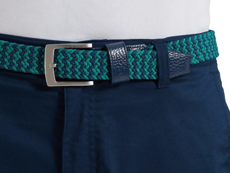 FootJoy Braided unisex opasok, navy/field green