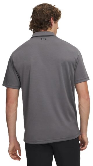 Under Armour Tech pánske polo, grafitové/čierne