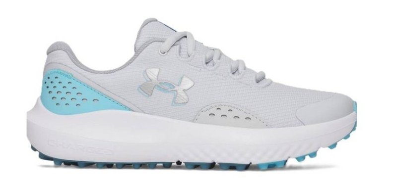 Under Armour Surge Golf juniorské golfové topánky, šedé