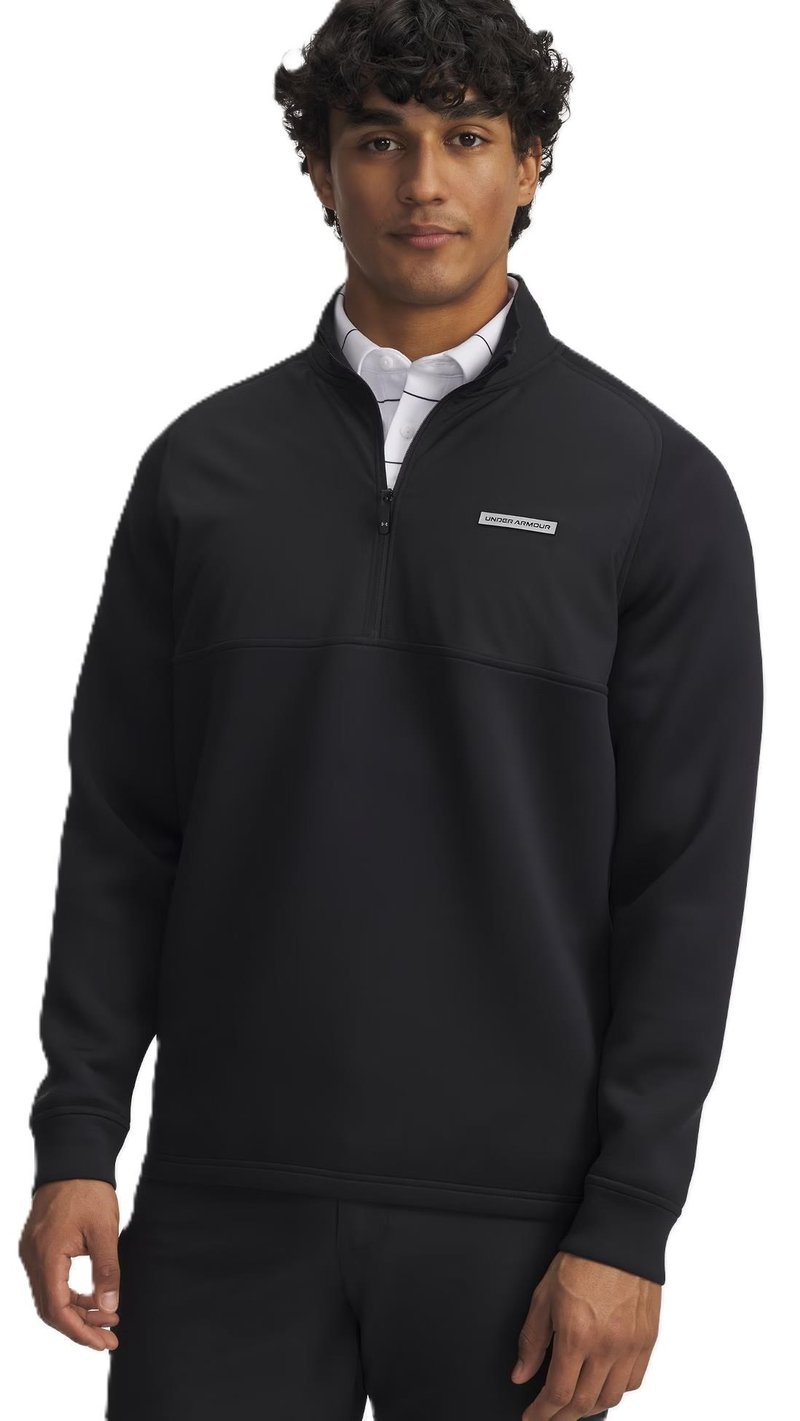 Under Armour Drive Pro Hybrid Half Zip pánska mikina, čierna