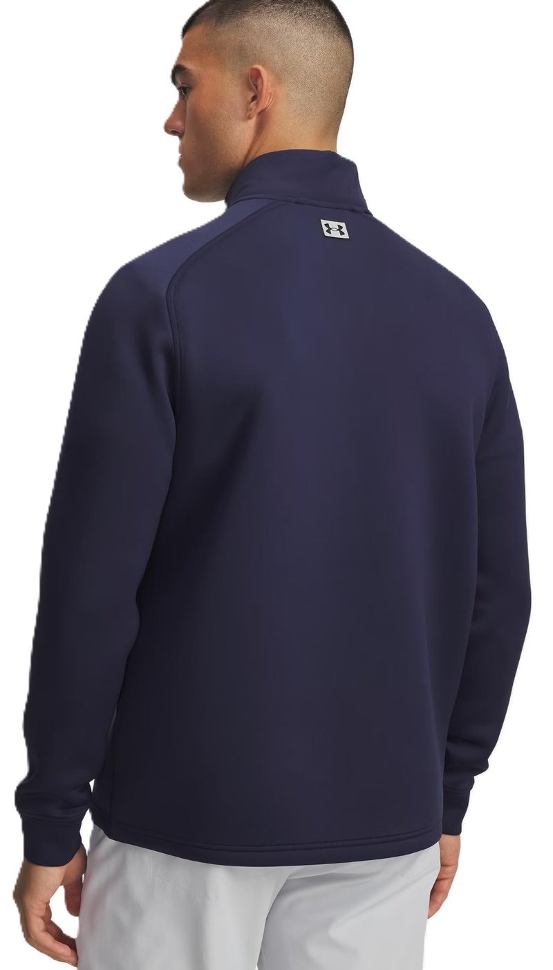Under Armour Drive Pro Hybrid Half Zip pánska mikina, midnight navy/black