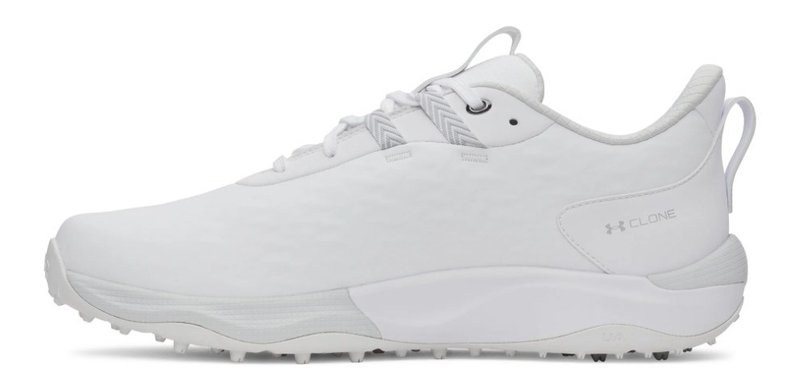 Under Armour Drive Pro Clone Spikeless pánske golfové topánky, biele