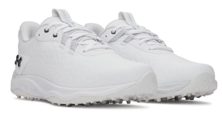 Under Armour Drive Pro Clone Spikeless pánske golfové topánky, biele