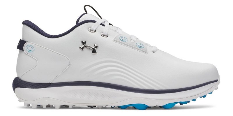 Under Armour Drive Fade 2 Spikeless pánske golfové topánky, biele