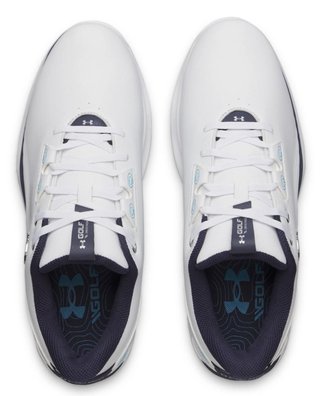 Under Armour Drive Fade 2 Spikeless pánske golfové topánky, biele