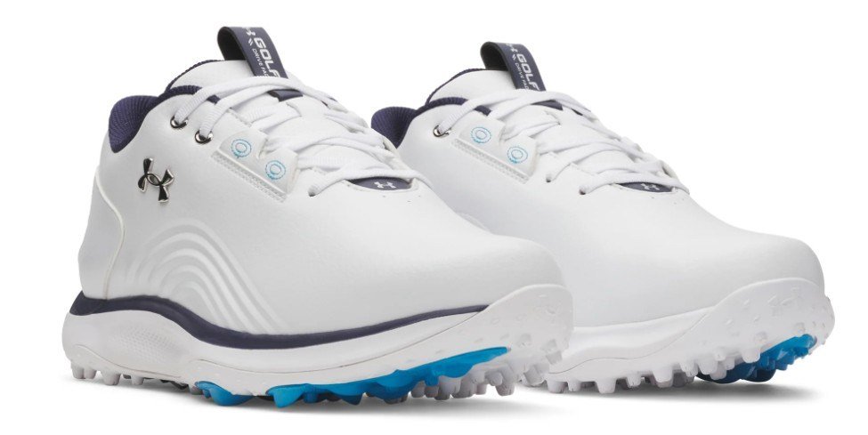 Under Armour Drive Fade 2 Spikeless pánske golfové topánky, biele