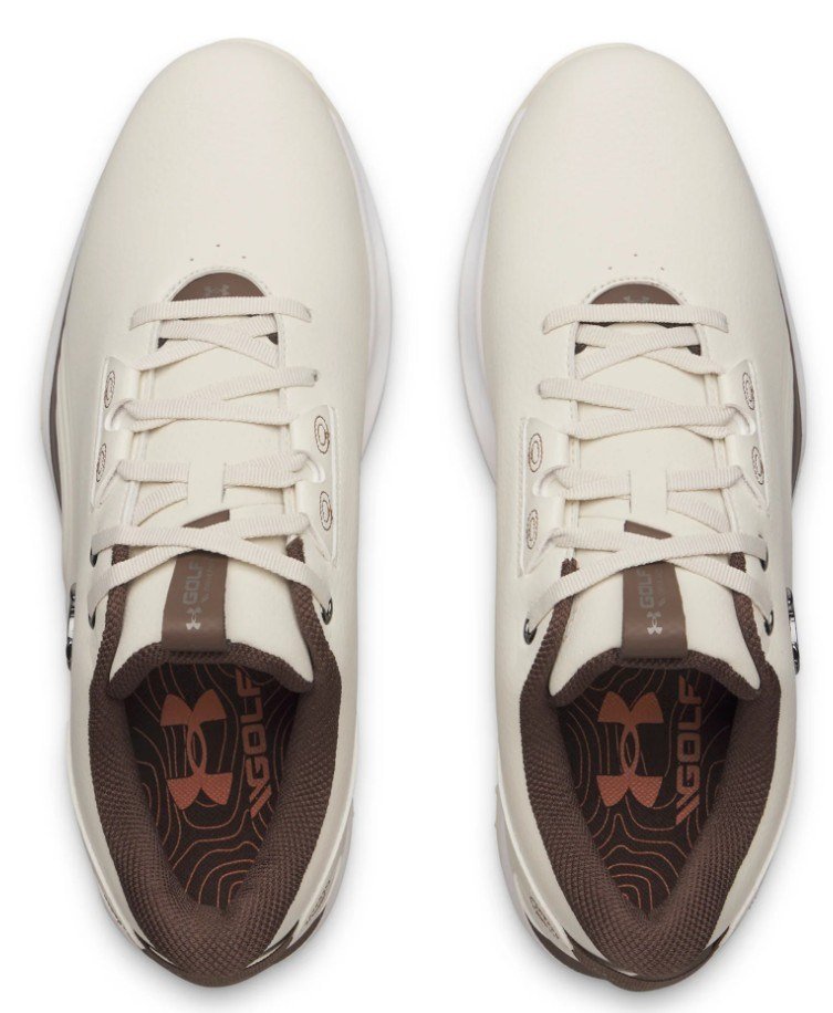 Under Armour Drive Fade 2 Spikeless pánske golfové topánky, béžové