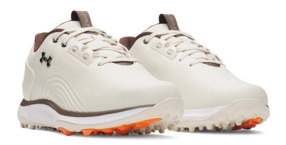 Under Armour Drive Fade 2 Spikeless pánske golfové topánky, béžové