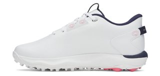 Under Armour Drive Fade 2 Spikeless dámske golfové topánky, biele