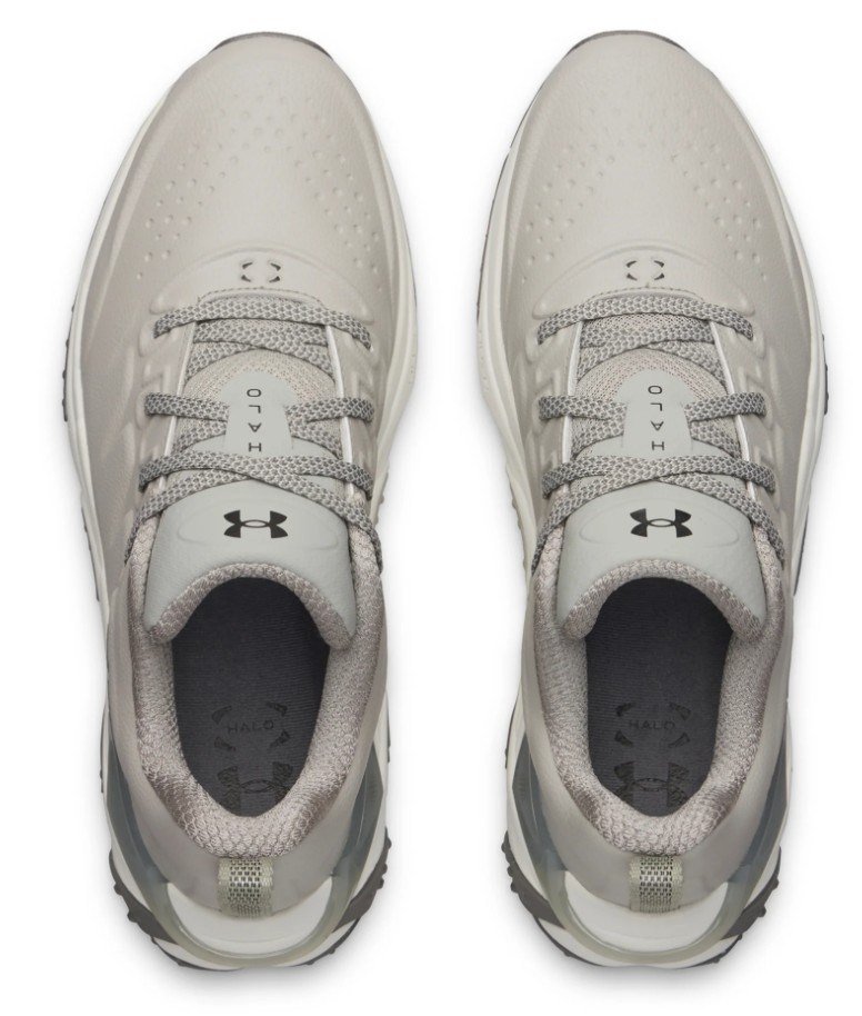 Under Armour Halo Tour Spikeless pánske golfové topánky, šedé