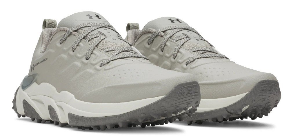 Under Armour Halo Tour Spikeless pánske golfové topánky, šedé
