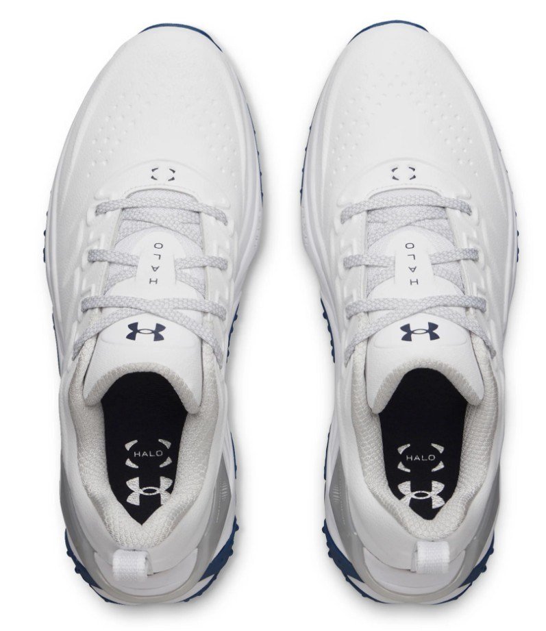 Under Armour Halo Tour Spikeless pánske golfové topánky, biele