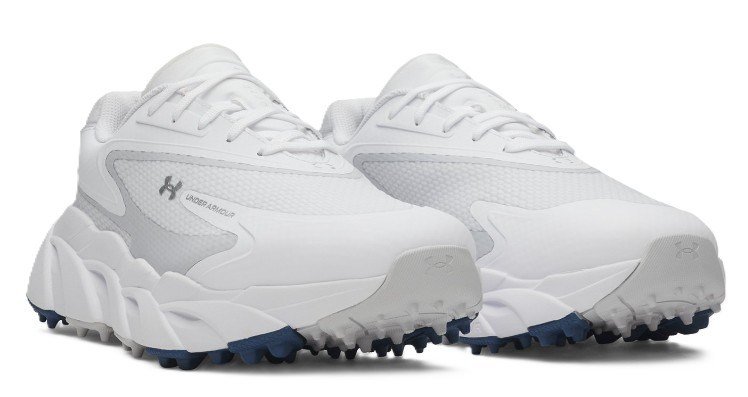 Under Armour Halo Hybrid SL pánske golfové topánky, biele