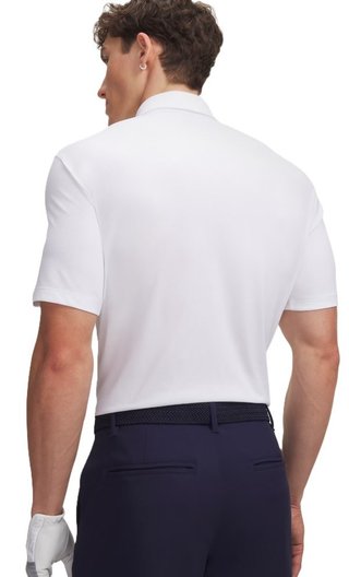 Under Armour Dry Horizon pánske polo, bielo/tmavomodré