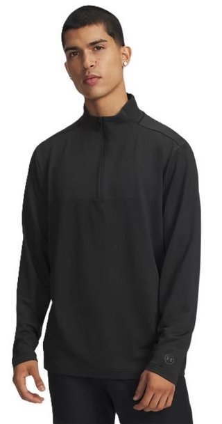 Under Armour Drive Lightweight 1/2 Zip pánska mikina, čierna