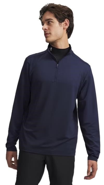 Under Armour Drive Lightweight 1/2 Zip pánska mikina, midnight navy/midnight navy fade heather/castlerock