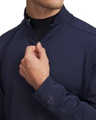 Under Armour Drive Lightweight 1/2 Zip pánska mikina, midnight navy/midnight navy fade heather/castlerock