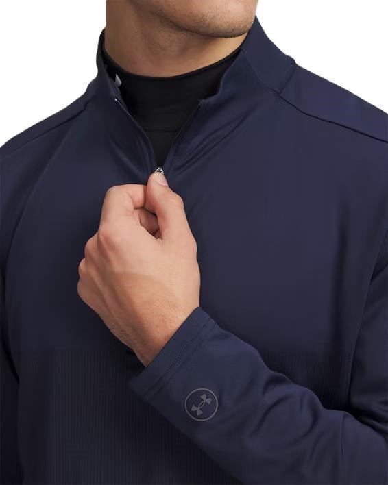 Under Armour Drive Lightweight 1/2 Zip pánska mikina, midnight navy/midnight navy fade heather/castlerock
