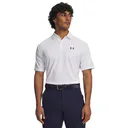Under Armour Matchplay pánske polo, bielo/pitch gray