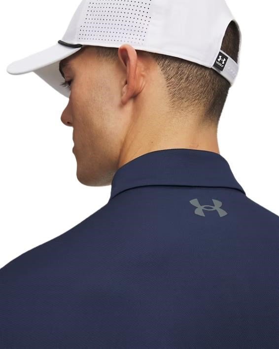 Under Armour Matchplay pánske polo, academy/pitch gray
