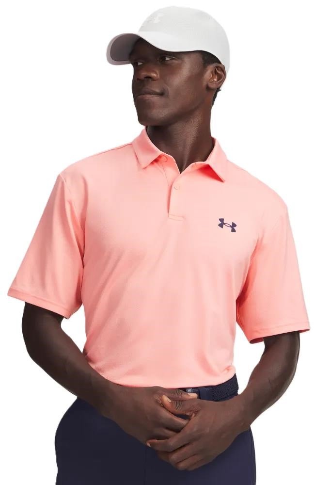 Under Armour Matchplay pánske polo, ružové