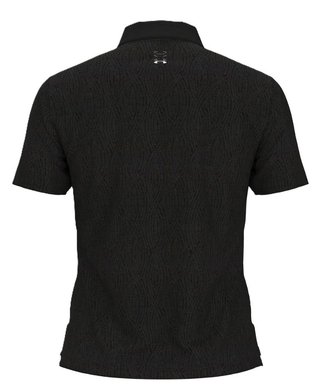 Under Armour Halo Bonded Jacquard dámske polo, čierne