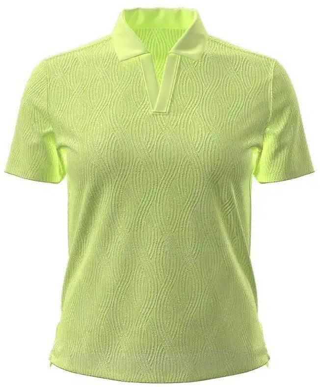 Under Armour Halo Bonded Jacquard dámske polo, fade green