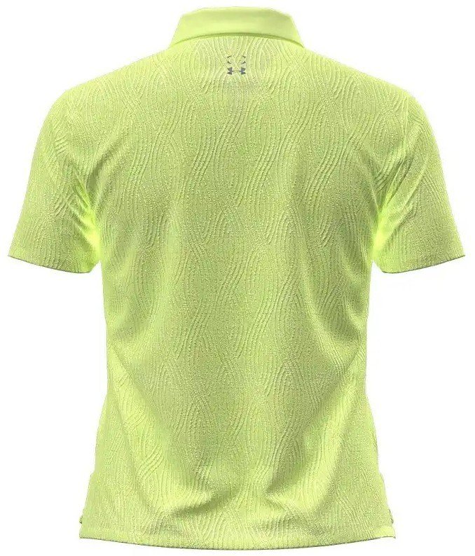 Under Armour Halo Bonded Jacquard dámske polo, fade green
