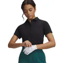 Under Armour Drive Short Sleeve dámske polo, čierne