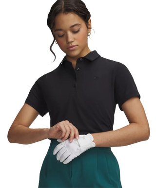 Under Armour Drive Short Sleeve dámske polo, čierne