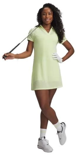 Under Armour UA Drive 2-in-1 dámske golfové šaty, zelené