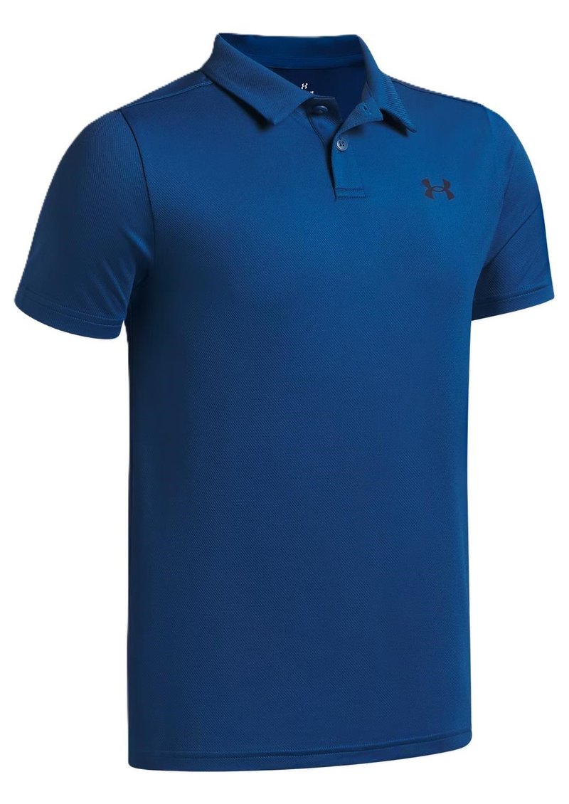 Under Armour Matchplay juniorské polo, varsity blue/midnight navy