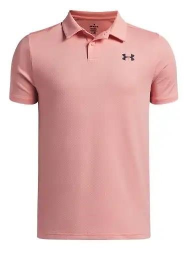 Under Armour Matchplay junior detské polo, broskyňové