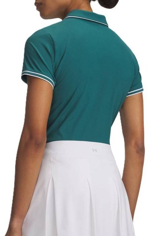 Under Armour Drive Chill dámske polo, rack green/white