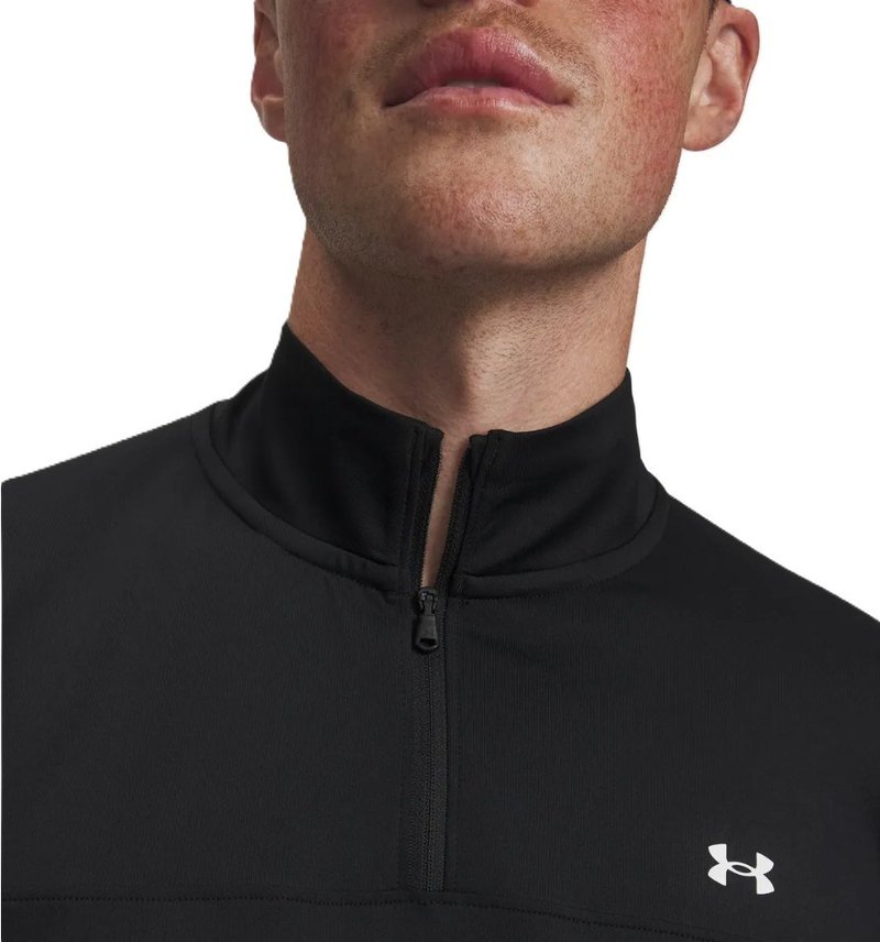 Under Armour T2G 1/4 Zip pánska mikina, čierna