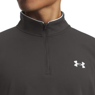Under Armour MatchPlay 1/4 Zip pánska mikina, castlerock/white