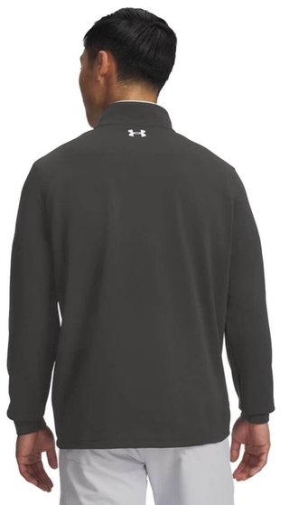 Under Armour MatchPlay 1/4 Zip pánska mikina, castlerock/white