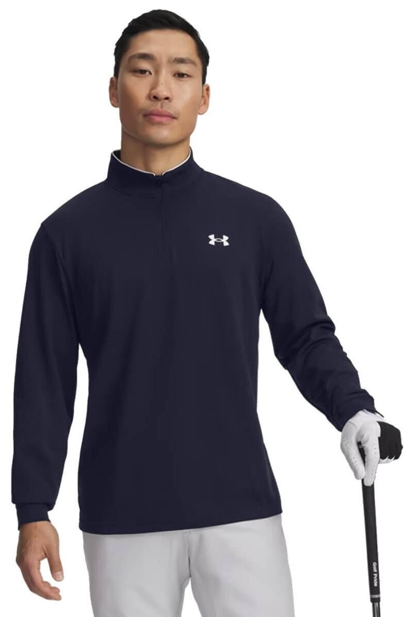 Under Armour MatchPlay 1/4 Zip pánska mikina, navy