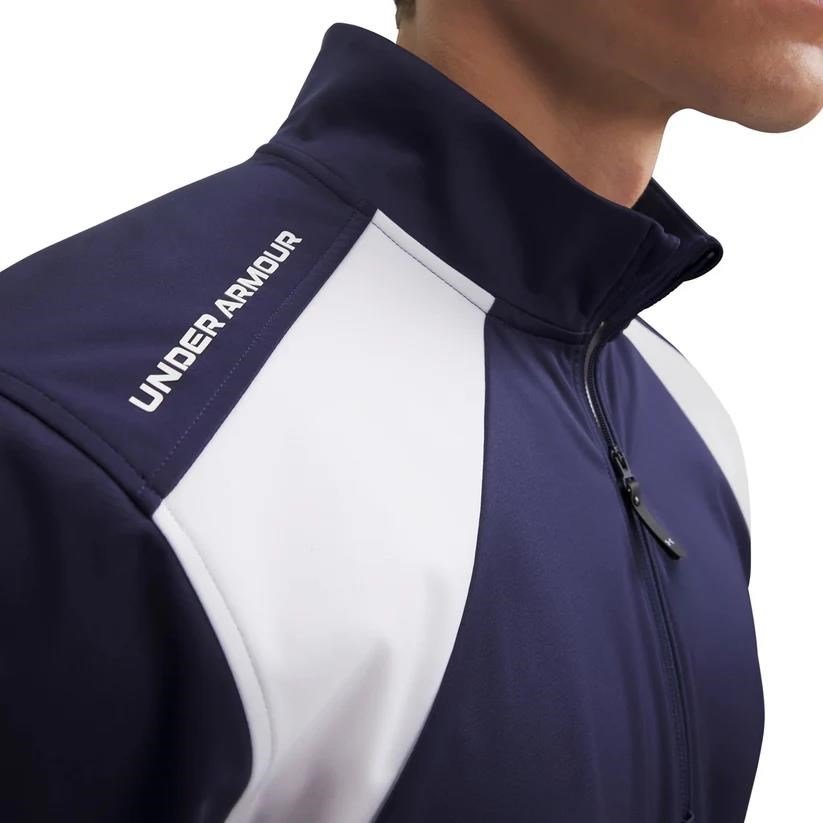 Under Armour Drive Wind SS 1/2 Zip pánska bunda do vetra, navy