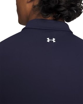 Under Armour Tee To Green Pique pánske polo, navy/white