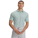 Under Armour Tee To Green Pique pánske polo, enamel blue/biele