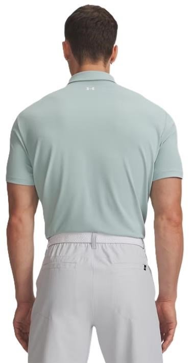 Under Armour Tee To Green Pique pánske polo, enamelblue/white