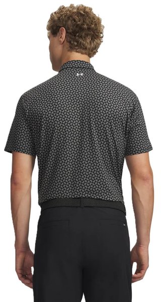 Under Armour T2G Printed pánske polo, čierne