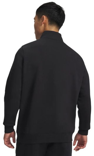 Under Armour Icon Fleece 1/4 Zip pánska mikina, čierna