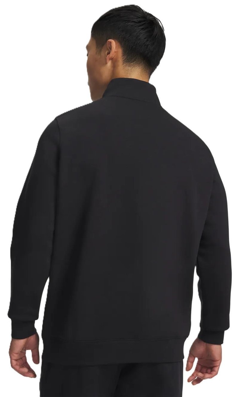 Under Armour Icon Fleece 1/4 Zip pánska mikina, čierna