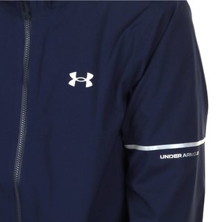 Under Armour Drive Rain pánska bunda, midnight navy/metallic silver