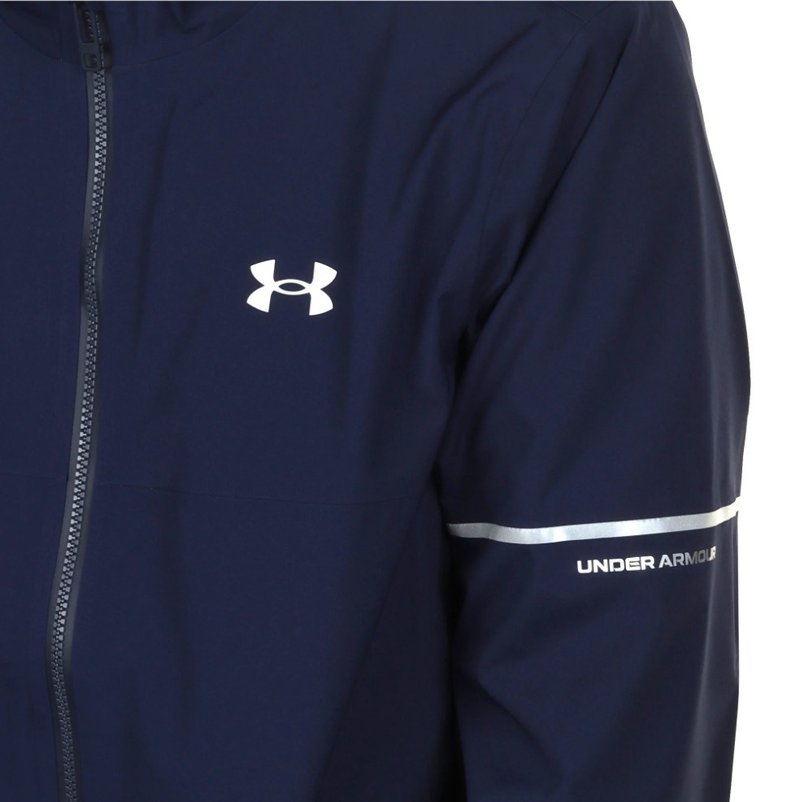 Under Armour Drive Rain pánska bunda, midnight navy/metallic silver