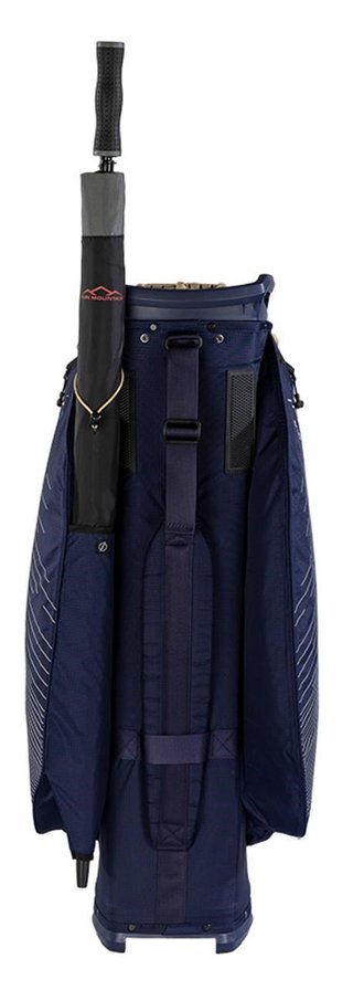 Sun Mountain H2NO C130 cart bag, navy/gold/white