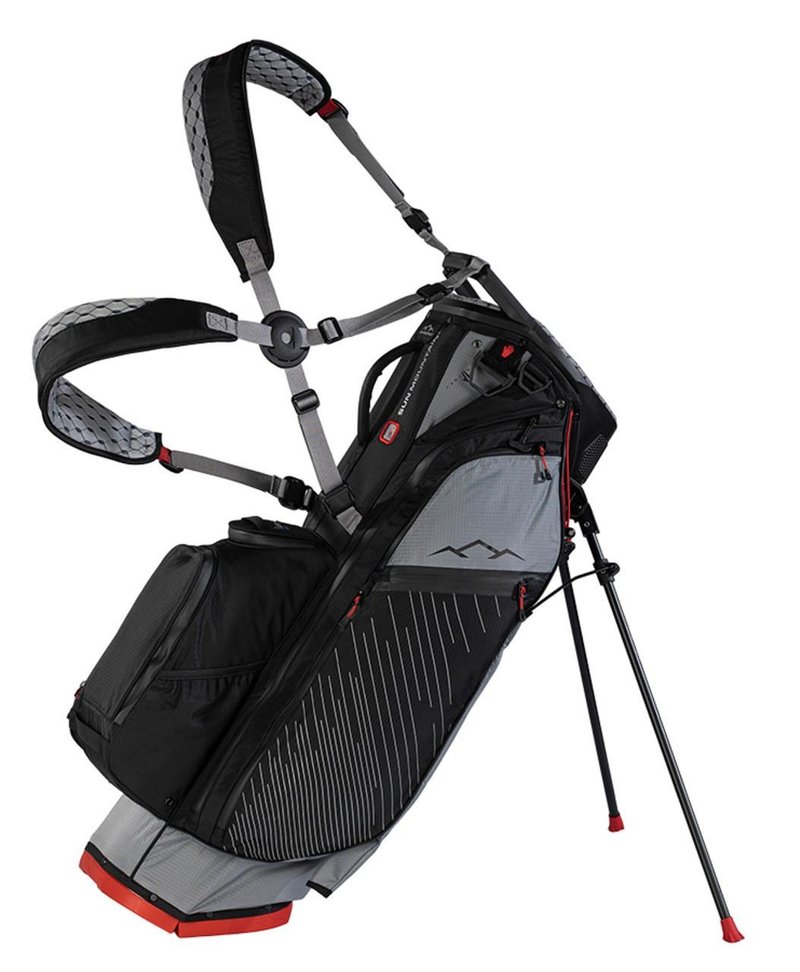 Sun Mountain H2NO E-4.5 14 WAY VLO nepremokavý stand bag, nickel/black/red