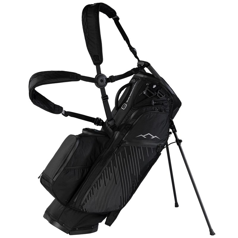 Sun Mountain H2NO E-4.5 14 WAY VLO nepremokavý stand bag, black/steel